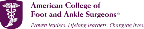 Logo Recognizing Foot & Ankle Alliance's affiliation with American College of Foot and Ankle Surgeons
